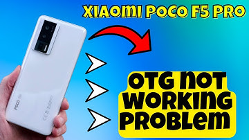Otg not working problem Xiaomi POCO F5 Pro || How to solve otg issues || solutions of OTG problem