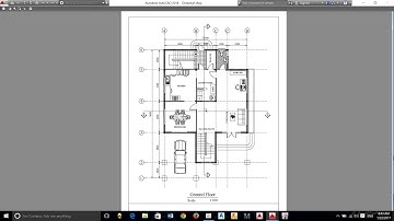 របៀបព្រីនប្លង់ឬបំលែងជាPDF,  How To Print or Plot, Model & Layout In AutoCAD With The True Dimension