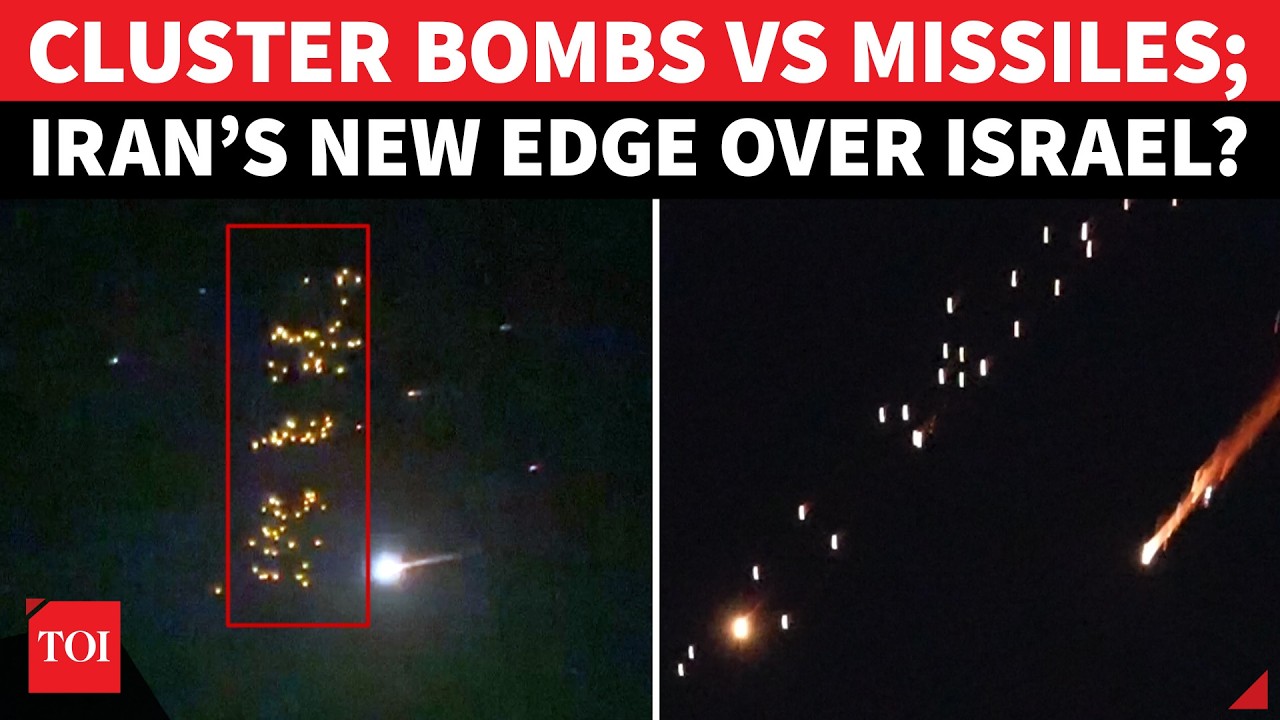 IRANIAN HELLFIRE! IRGC Hammers Israeli Cities With 150 Cluster Bomb Warheads | IDF's Big Admission