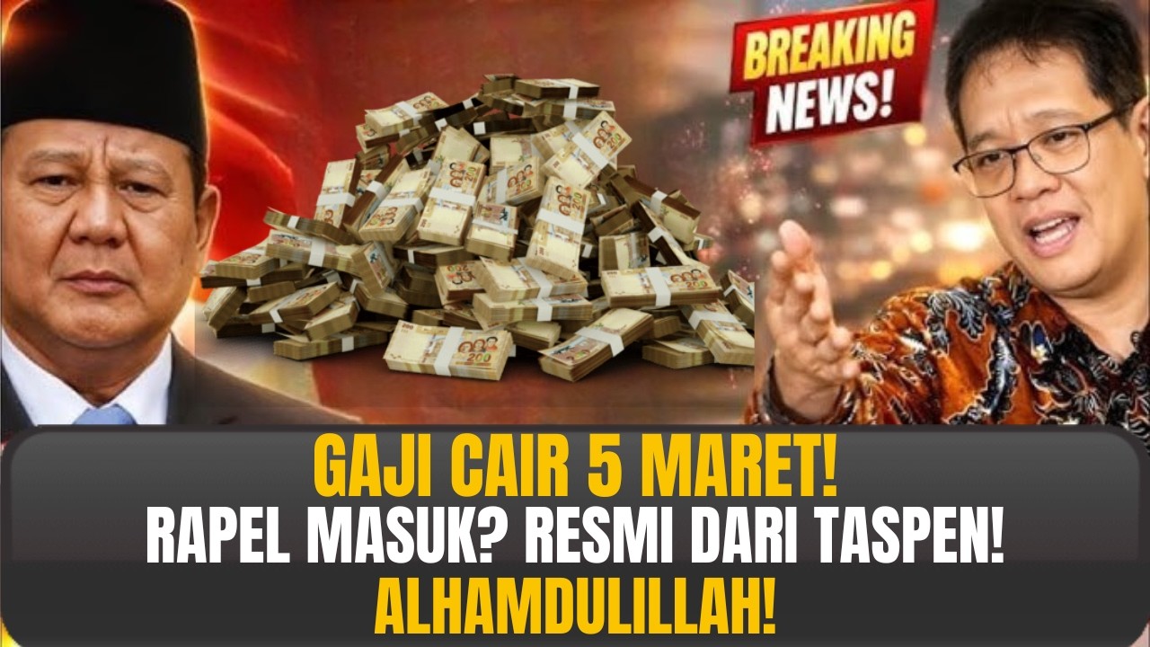 🔥 Gaji Pensiunan Cair 5 Maret 2026! Cek ATM Sekarang — Rapel & Kenaikan Resmi atau Cuma Isu?