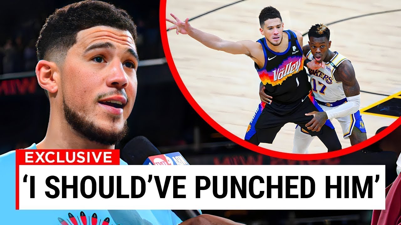 How Devin Booker REALLY Feels About Dennis Schroder.. - YouTube