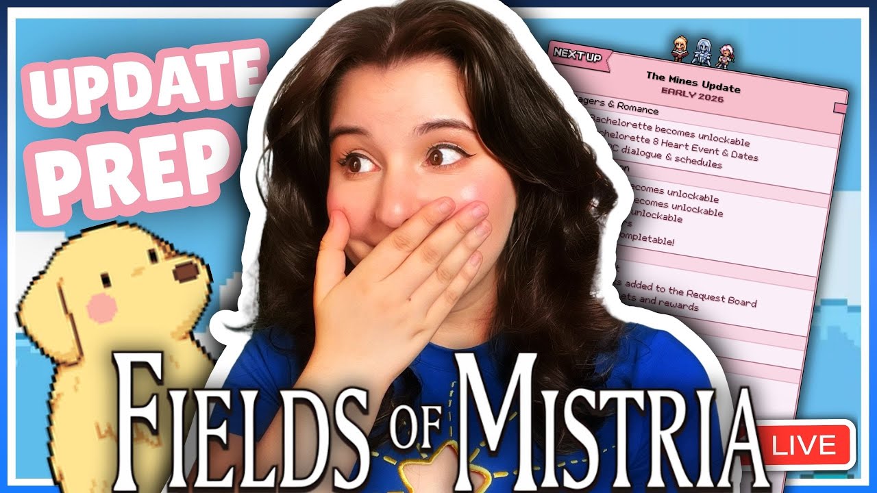 Prepping for the LAST Fields of Mistria Update Before 1.0  💖