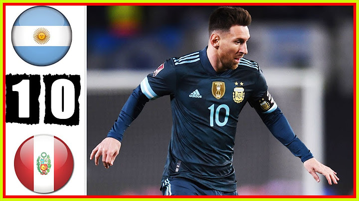 Argentina vs Peru 1-0 Resumen Y Goles 2021 HD