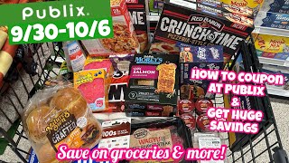 PUBLIX HAUL 9/30-10/6 | EASY DEALS & HUGE SAVINGS + GIFT CARD | NEWBIE FRIENDLY DEALS!