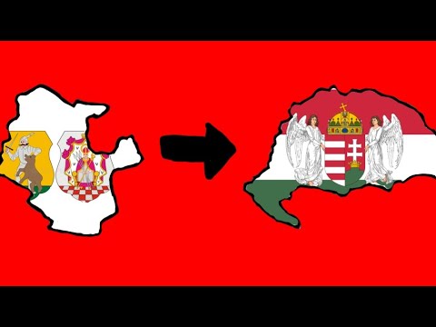 Timelapse forming Kingdom of Hungary as Transdanubia in AOH2
