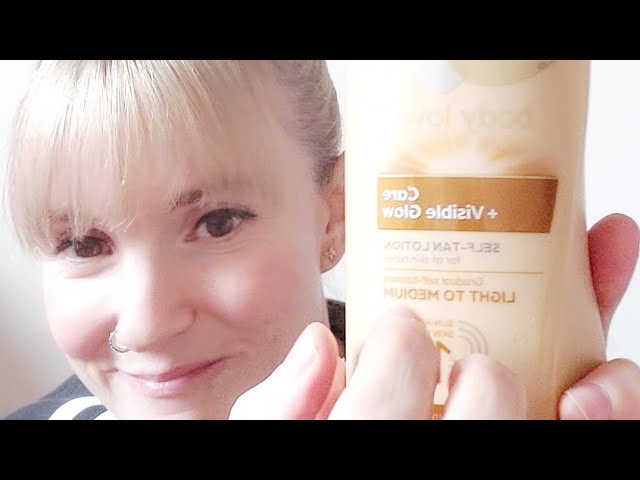 Looking at self tanning lotion
