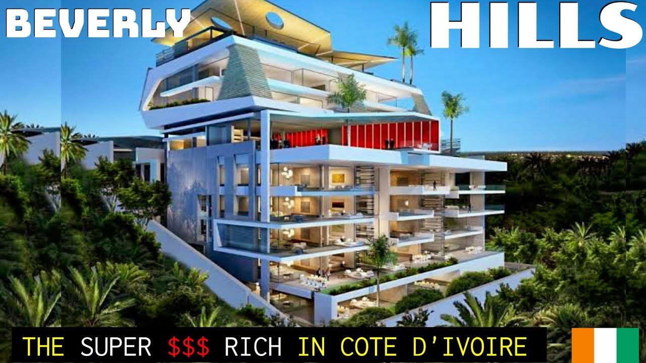 Where The Rich Hide In Abidjan Cote D'Ivoire / Ivory Coast Beverly