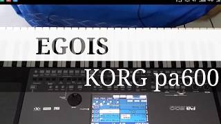 EGOIS karaoke lirik cover KORG pa600