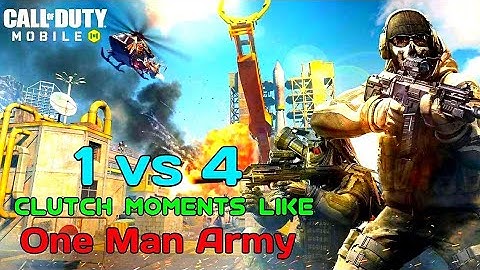 1v4 Clutch CODm II 1v4 in call of duty mobile I 1v4 in call of duty with sniper only  @TheStrugglerr