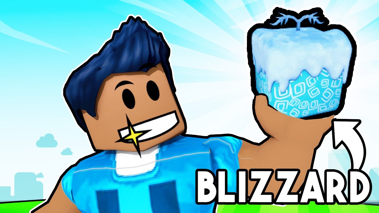 COMI E LIBEREI TODOS O PODER DA NOVA FRUTA BLIZZARD BLOX FRUITS UPDATE 18!  