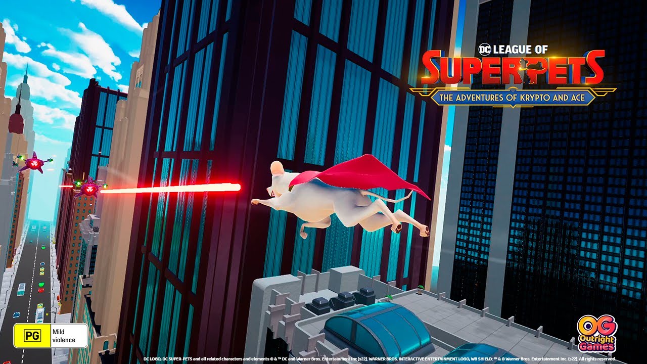 DC League Of Super-Pets: The Adventures Of Krypto And Ace Launching September 9th 2022 1 YouTube player