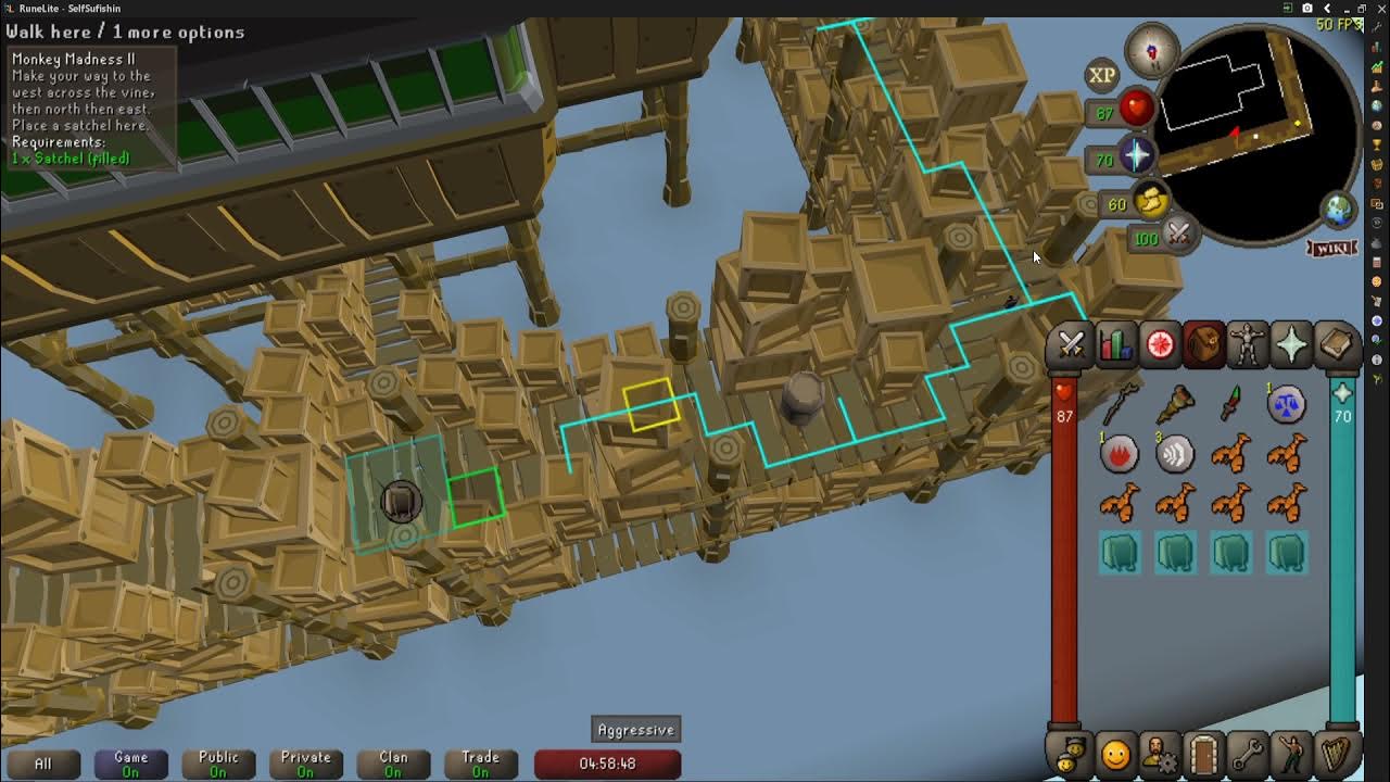Osrs monkey madness 2 very easy platform method tutorial youtube