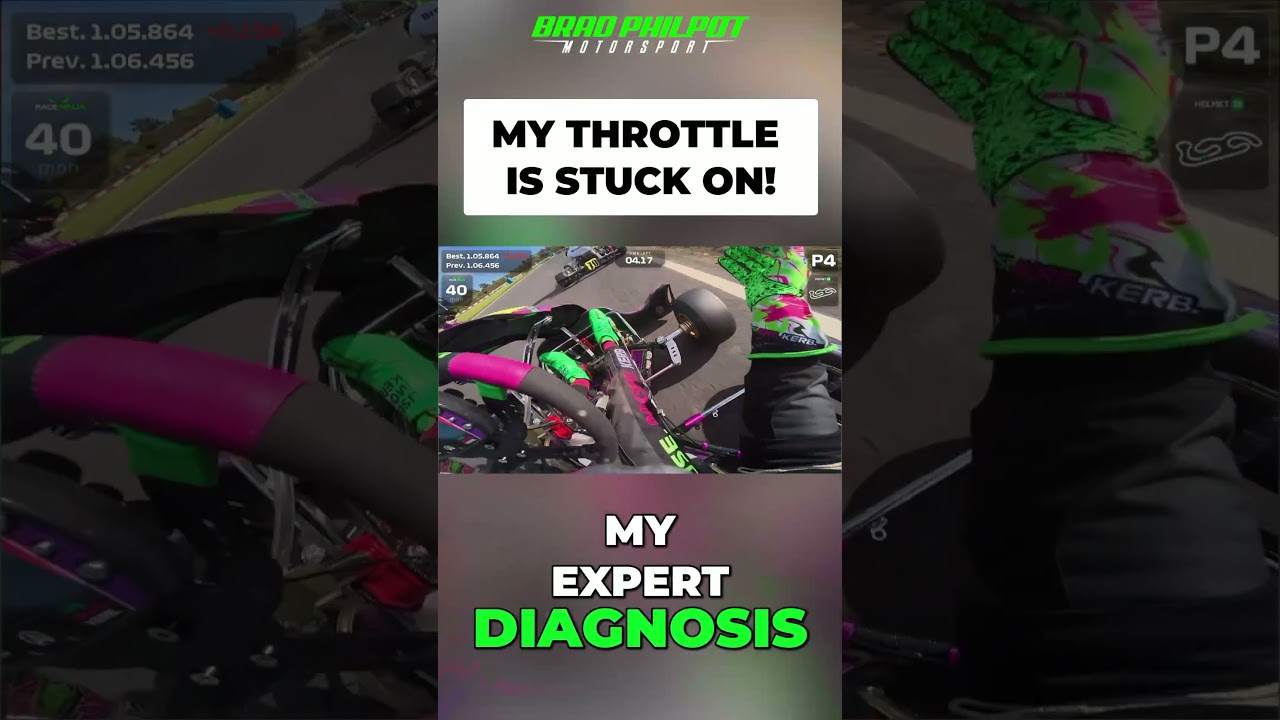 Thumbnail of Brad Philpot's video My Kart has a STUCK Throttle! #Kart #Problem #GoKart