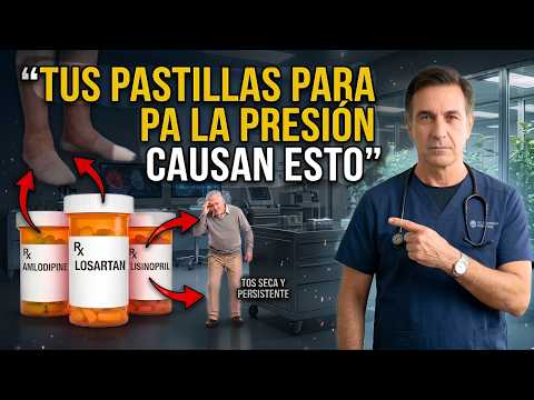 ¿Tomas amlodipina, losartán o lisinopril para la presión arterial? Esto es lo que muchos mayores...