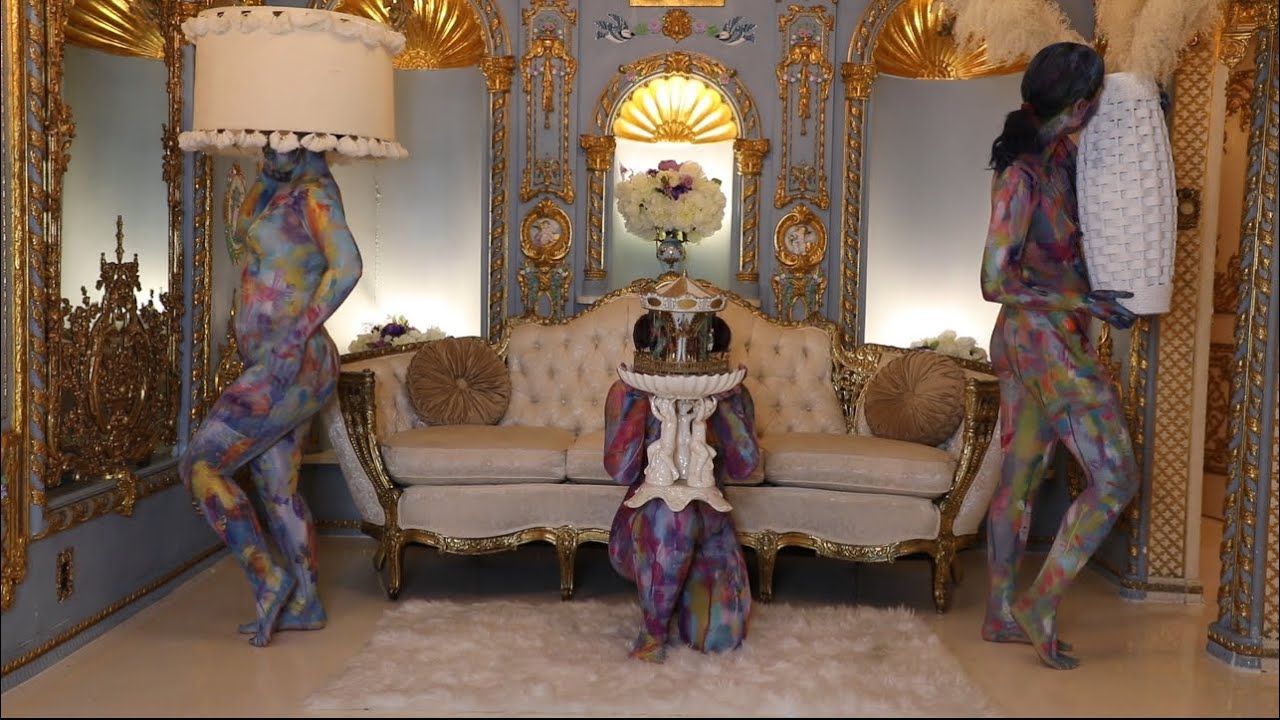 Performance | Objectified Cream Couch