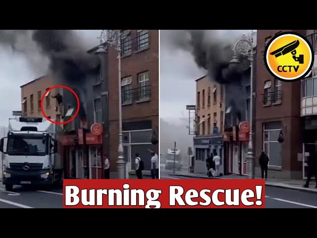 Immigrant Truck Driver Saves Trapped Man in Dublin Blaze with Quick-Thinking Trailer Rescue