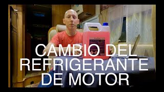 Cambio del refrigerante de motor