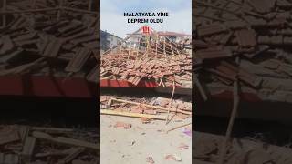 Malatya'da yeni deprem enkaz altında kalanlar var #sondakika #malatya #deprem #malatyadeprem #shorts