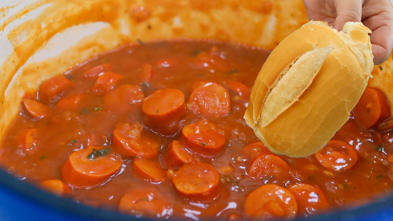 MOLHO DE CACHORRO QUENTE SIMPLES FACIL RAPIDO E DELICIOSO - YouTube