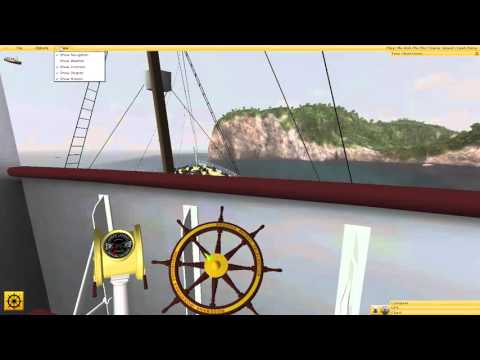 Ship Simulator 2006, Titanic hits a tropic island