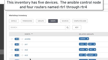 Workshop: Red Hat Ansible Tower Inventory Overview