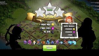 Clash of clans | TH14 Max Dragon loot | No commentary | COC4