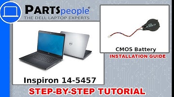 Dell Inspiron 14-5457 (P49G003) CMOS Battery How-To Video Tutorial