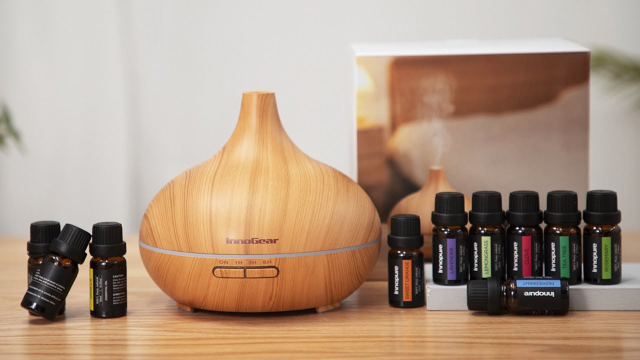 How to use InnoGear wood grain diffuser & essential oils set 