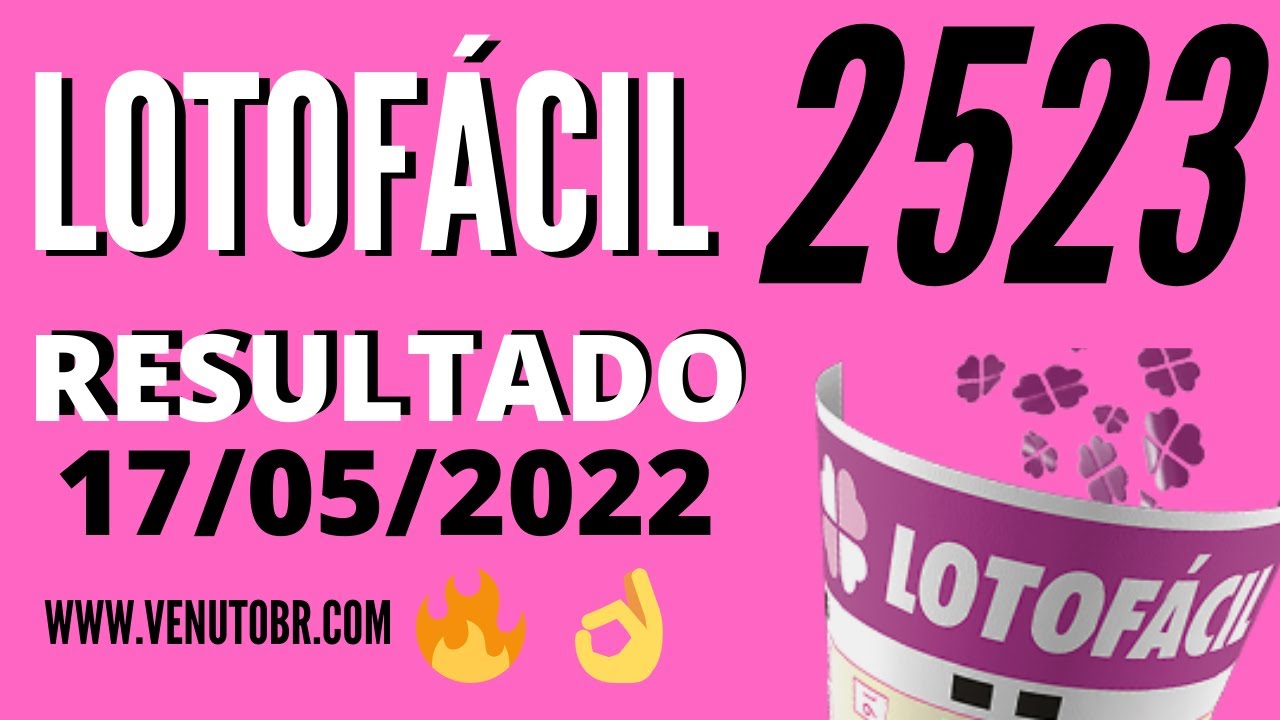 🍀 Resultado Lotofácil 2523