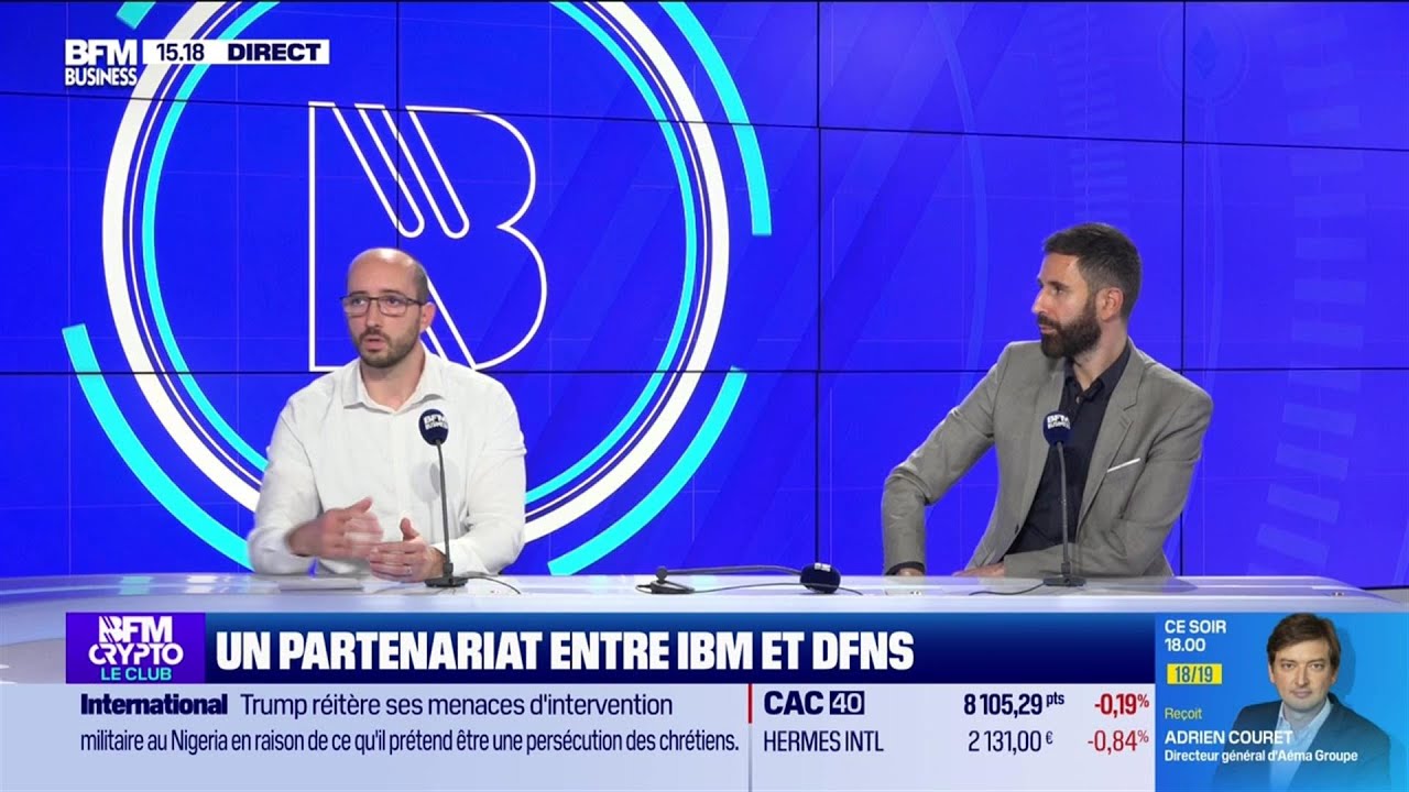 BFM Crypto, le Club : Un partenariat entgre IBM et DFNS