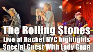 The Rolling Stones live at Racket NYC highlights - YouTube