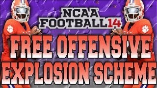 NCAA Football 14 FREE Offensive Scheme Strategy Guide / eBook - Score Every Drive