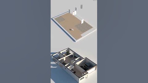 Blender 3D Floor Plan Made Easy! #3d #renderings #3darchitecturalrendering