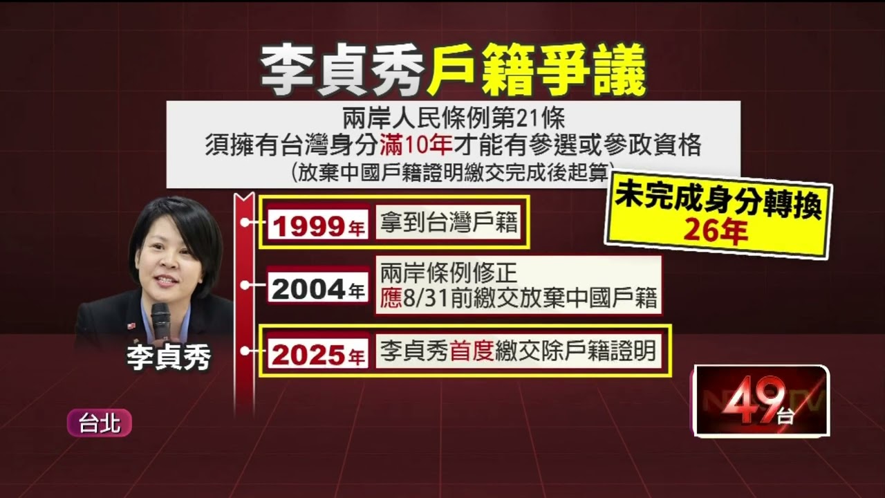 李貞秀雙重戶籍爭議續燒　公部門將提「當選無效訴訟」？