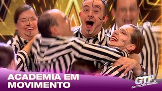 BOTÃO DOURADO para a Academia em Movimento! Somos Todos Iguais! |Apuramento|Got Talent Portugal 24