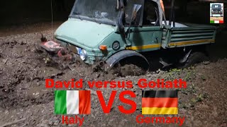 картинка: Mercedes UNIMOG vs Fiat Campagnola: вызов становится очень сложным! (часть 2 из 3)