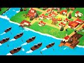 VIKING Invaders are attacking our KINGDOM by Sea in Bonfire 2 Uncharted Shores