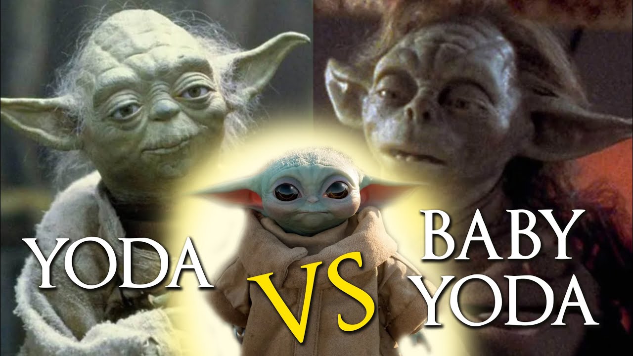 Yoda Vs Baby Yoda Why We Love Baby Yoda And Old Yoda More Than The Cgi Version Youtube Yoda Vs Baby Yoda Why We Love Baby Yoda And Old Yoda More Than The Cgi Version Youtube