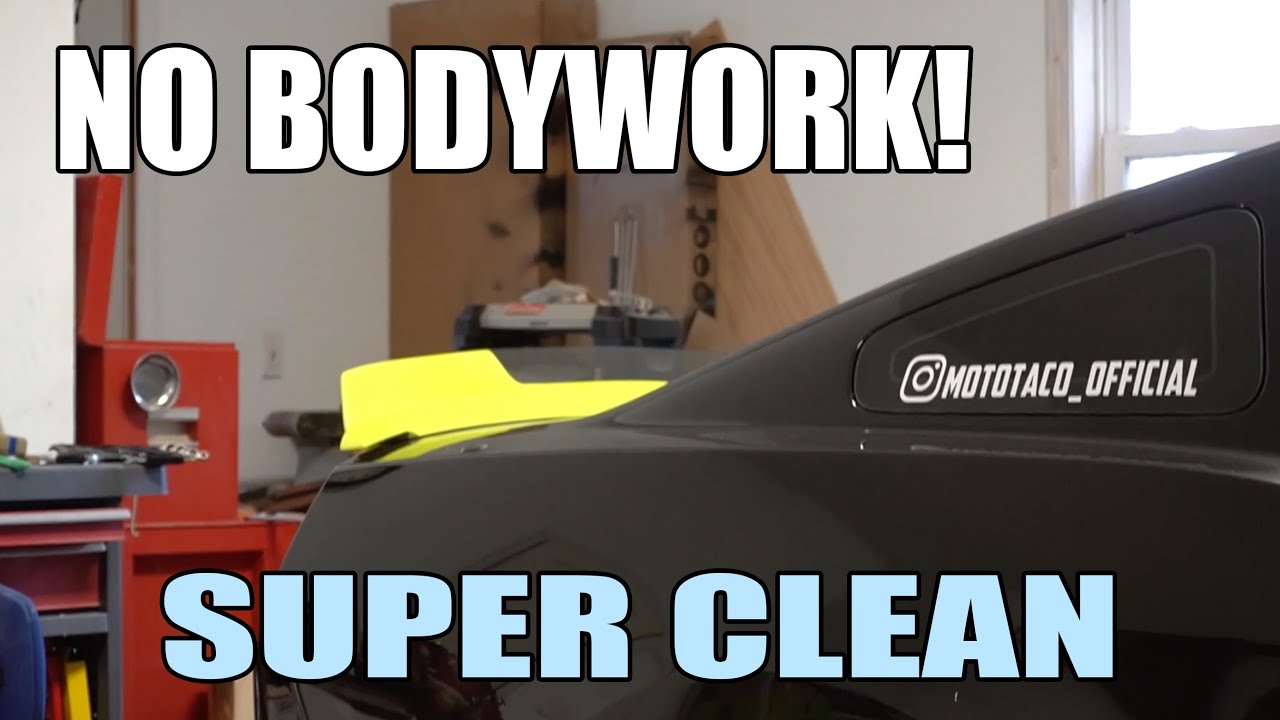 2010-2014 Mustang Antenna Delete (Shaved Antenna)