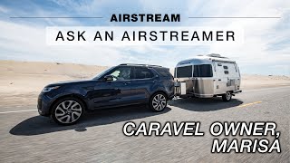 Real Life on the Road with the Airstream Caravel | Traveling, Towing, Comfort, and Safety