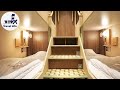 $93 Cheapest room on japan overnight sleeper ferry 😴🛳 12 hours boat trip|Osaka to Beppu|