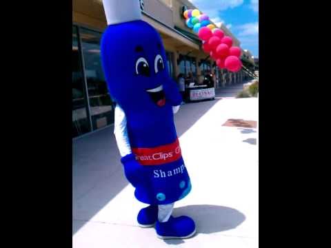 New Braunfels Great Clips Opening with Sudsy - YouTube