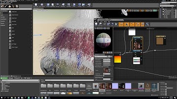 UE4 TressFX Integration with material editor support