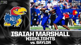 Isaiah Marshall Highlights vs. Baylor | 2026 Monster Energy Big 12 Football