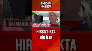 Parktan taş çaldı #showanahaber #shorts