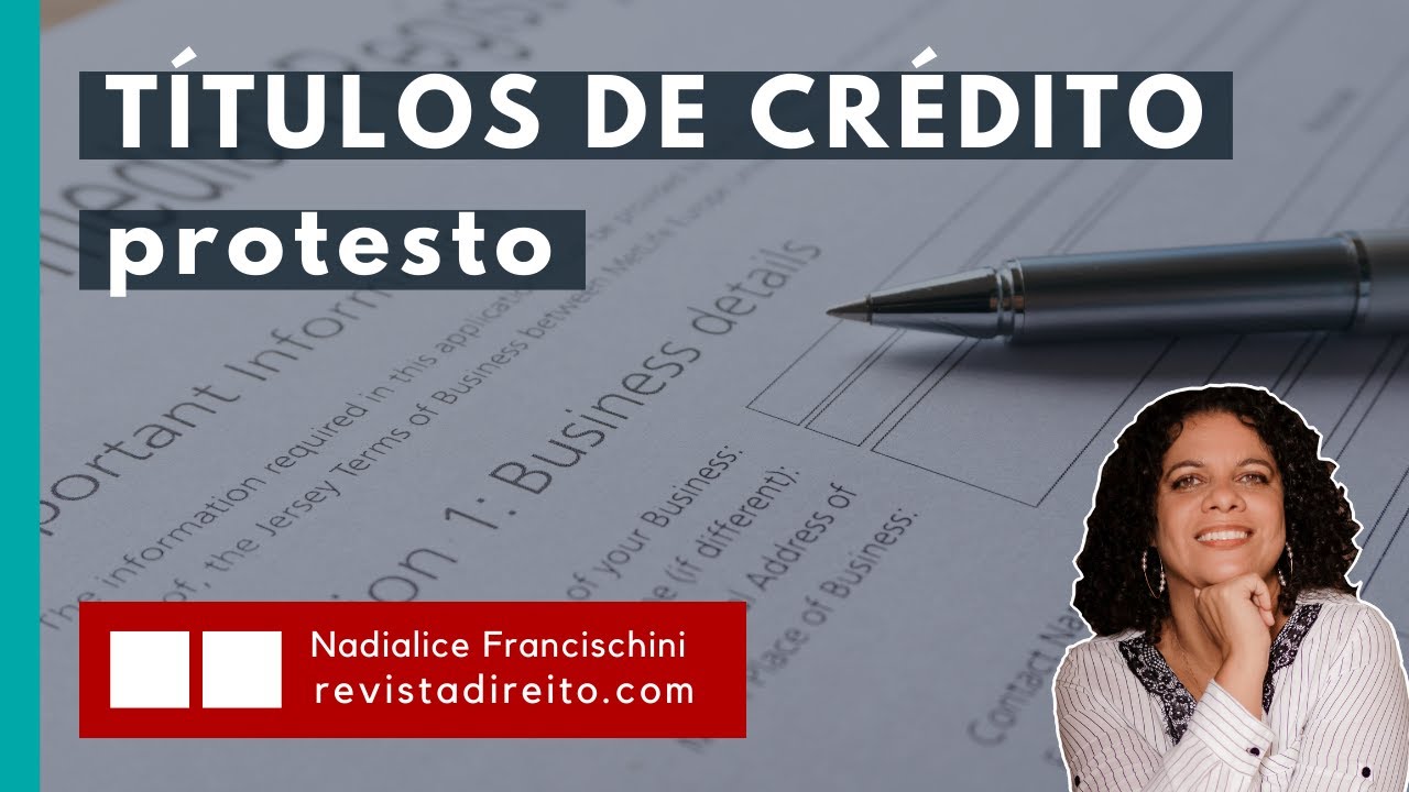 Protesto de Títulos de Crédito - YouTube