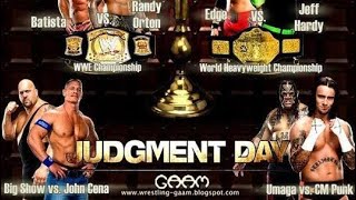 WWE Judgement Day Highlights 2009. WWE PPV Judgement Day 2009 Full Show Highlights.