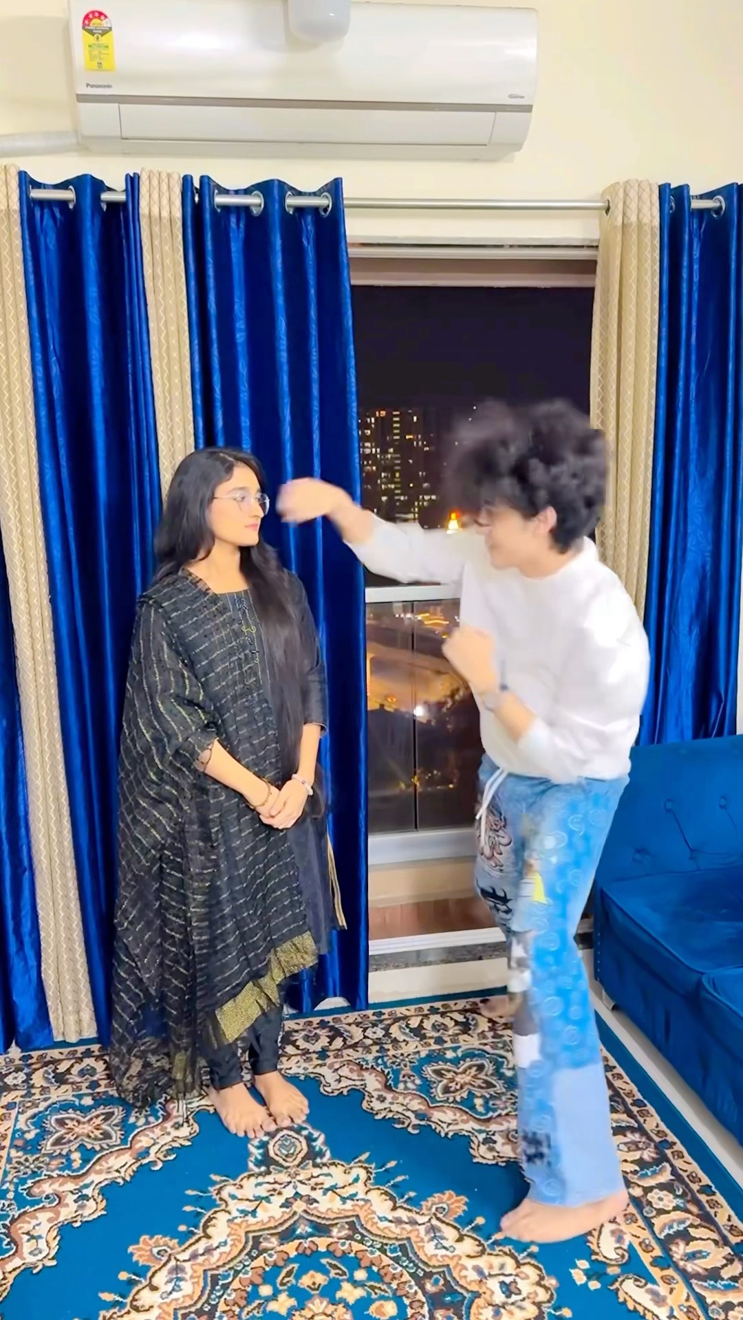 Brother V/S Sister?? #zidaanshahidaly #battle #shorts