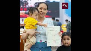 អ្នកនាង កាតុ បង្ហាញក្តីរីករាយខ្លាំង ក្រោយទទួលបានប័ណ្ណកម្មសិទ្ធិពីបុរី ឡេង ណាវ៉ាត្រា 6A