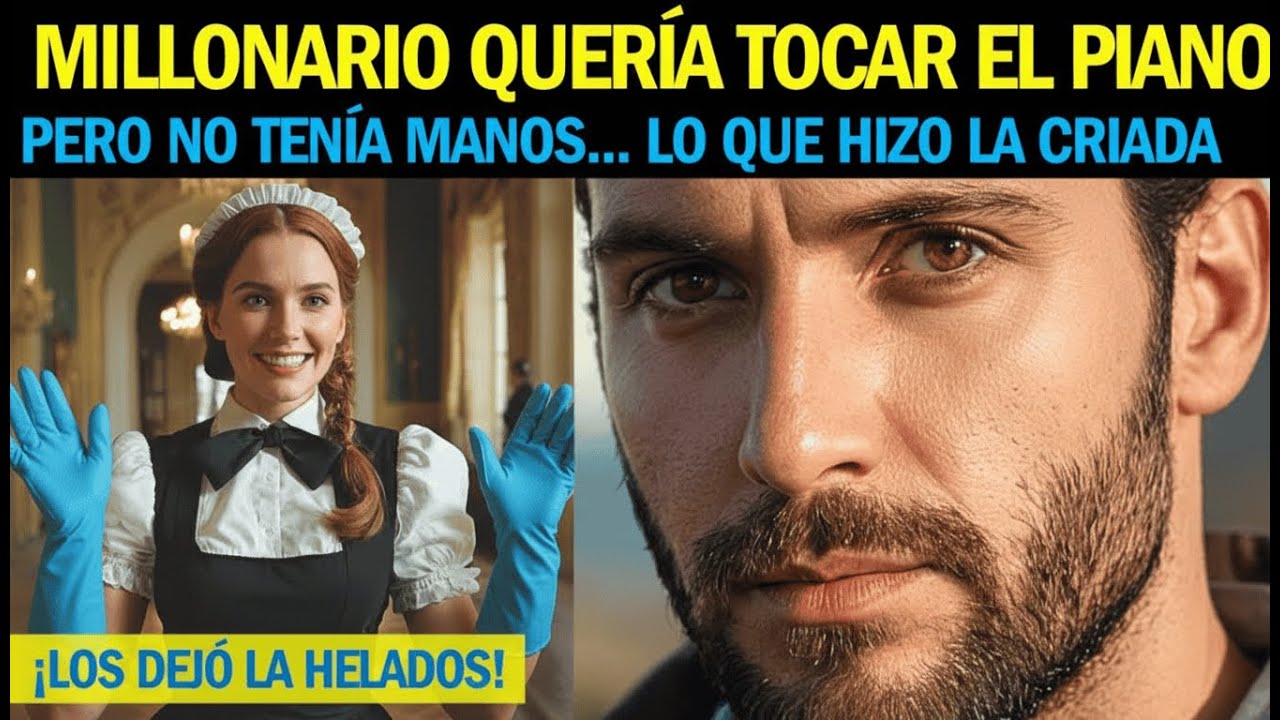 Ninguém esperava: uma faxineira muda o destino de um pianista famoso